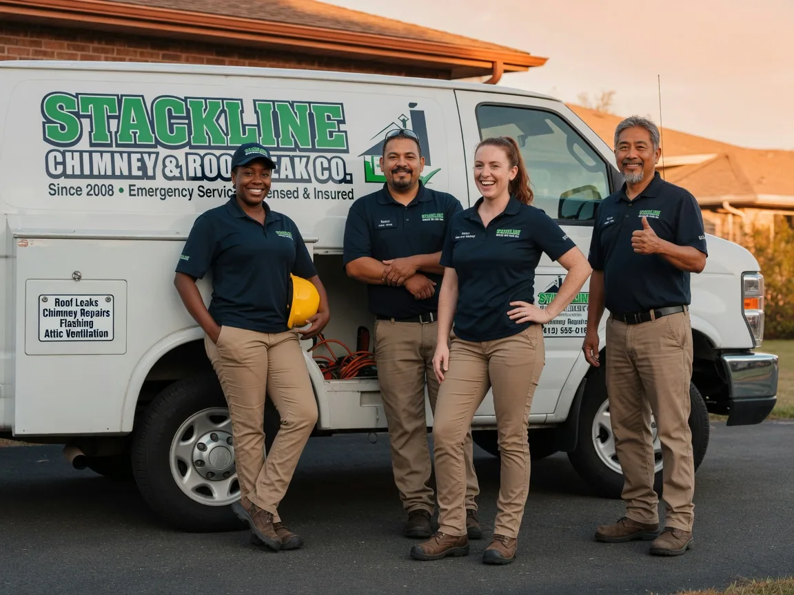 Chimney flashing repair company in Ohio, IL